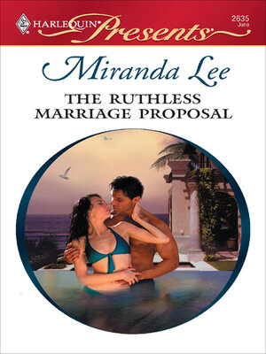 cover image of The Ruthless Marriage Proposal